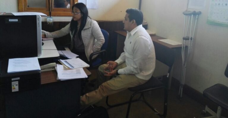 APOYO A PERSONAL DE LA MUNICIPALIDAD DE GÉNOVA, QUETZALTENANGO.