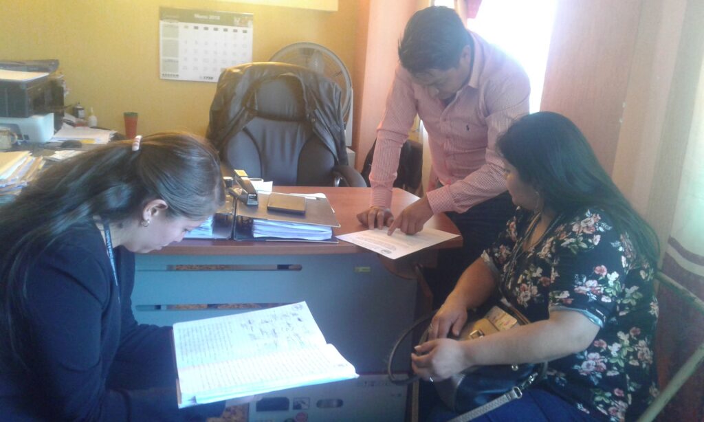 APOYO TÉCNICO EN SANTA CATARINA PALOPO, SOLOLA