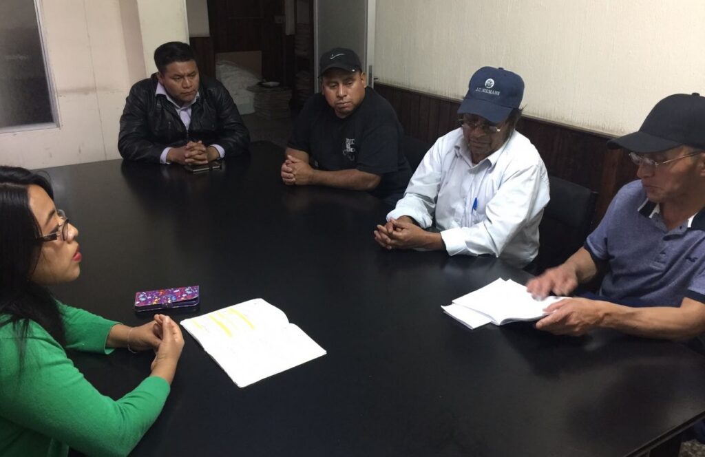 ASESORAMIENTO A COCODE DE SAN ANDRÉS XECUL, TOTONICAPÁN.
