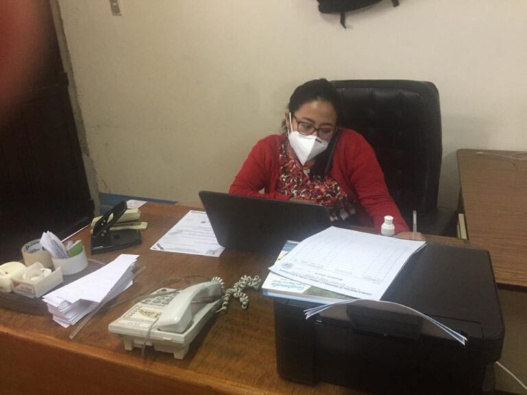 ASESORÍA TÉCNICA VÍA TELEFÓNICA A LA MUNICIPALIDAD CONCEPCIÓN, S