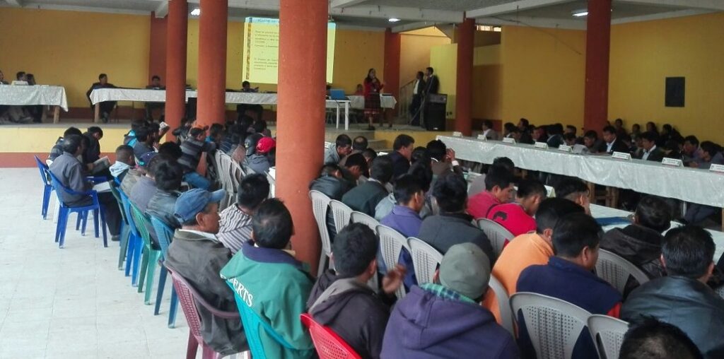 CAPACITACIÓN DE LA LEY DE CONSEJOS DE DESARROLLO EN SANTA MARÍA CHIQ.