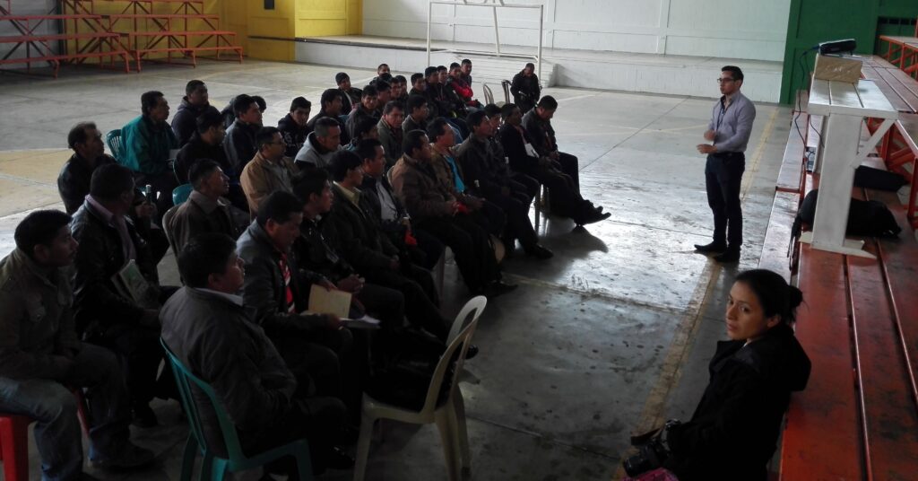 CAPACITACIÓN A ALCALDES AUXILIARES DE CABRICÁN, QUETZALTENANGO
