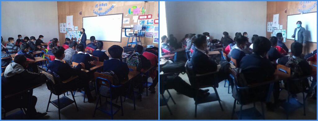 CAPACITACIÓN A ALUMNOS DEL INEB-INVO, QUETZALTENANGO