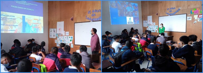 CAPACITACIÓN A ALUMNOS DEL INEB-INVO, QUETZALTENANGO