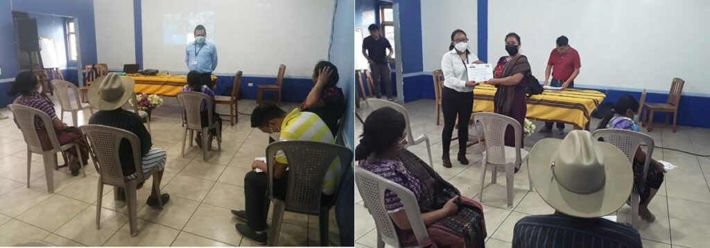 CAPACITACIÓN A COCODE DE SANTIAGO ATITLÁN.