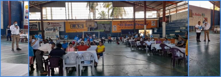 CAPACITACIÓN A COCODES DE SAN ANTONIO, SUCHITEPÉQUEZ Y ENTREGA DE LEYES