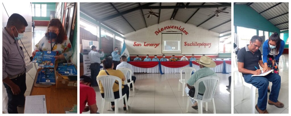 CAPACITACIÓN A COCODES DE SAN LORENZO Y SAN GABRIEL, DEL DEPARTAMENTO DE SUCHITEPÉQUEZ