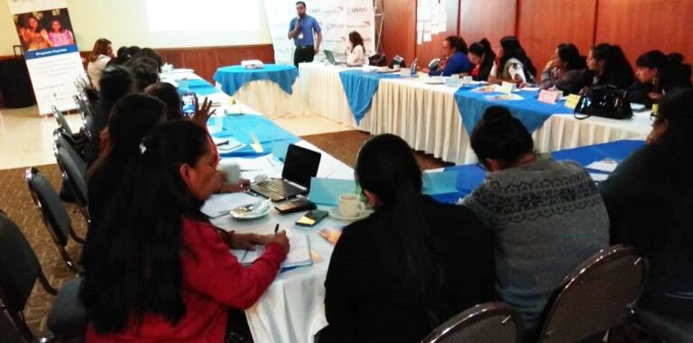 CAPACITACIÓN A DMM DEL DEPARTAMENTO DE QUETZALTENANGO