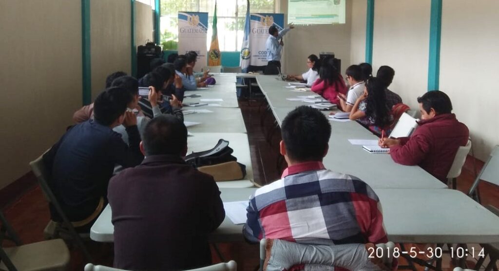 CAPACITACIÓN A DMP DEL DEPARTAMENTO DE SOLOLÁ