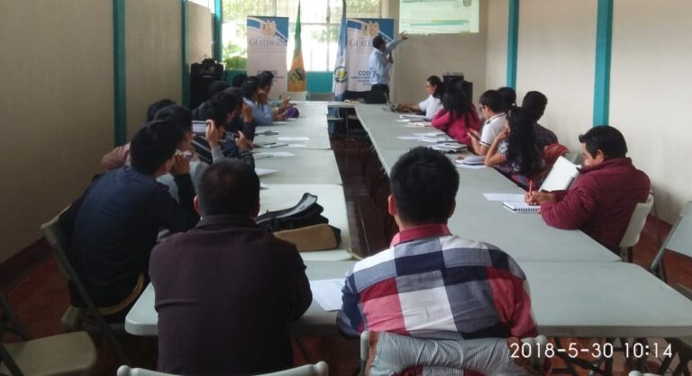 CAPACITACIÓN A DMP DEL DEPARTAMENTO DE SOLOLÁ