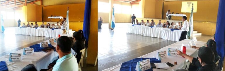 CAPACITACIÓN A INTEGRANTES DEL COMUDE DE PATULUL, SUCH.