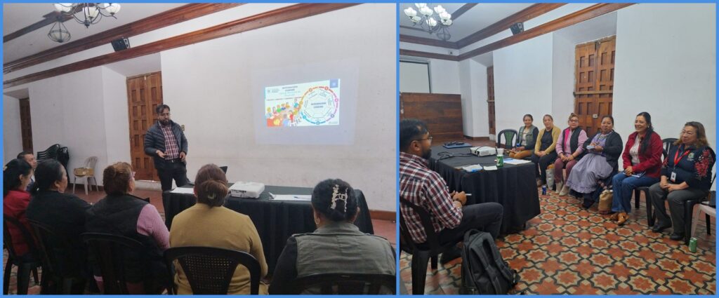 CAPACITACIÓN A LA COMISIÓN DE LA MUJER EN QUETZALTENANGO, QUETZALTENANGO