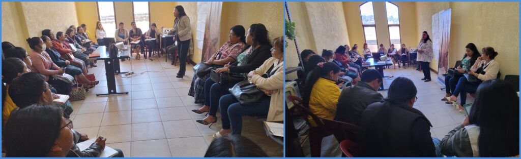 CAPACITACIÓN A LAS DMM DEL DEPARTAMENTO DE QUETZALTENANGO