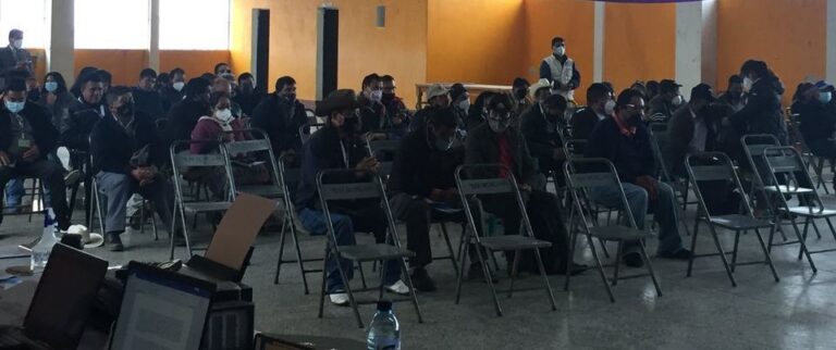 CAPACITACIÓN AL COMUDE DE IXCHIGUAN SAN MARCOS,