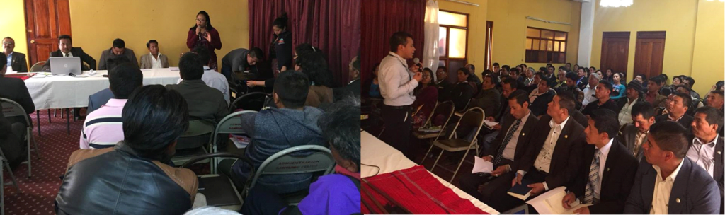 CAPACITACIÓN AL COMUDE DE MOMOSTENANGO, TOTONICAPÁN