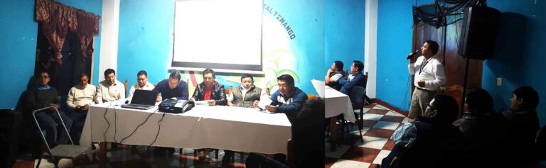 CAPACITACIÓN AL COMUDE DE SAN MATEO, QUETZALTENANGO.