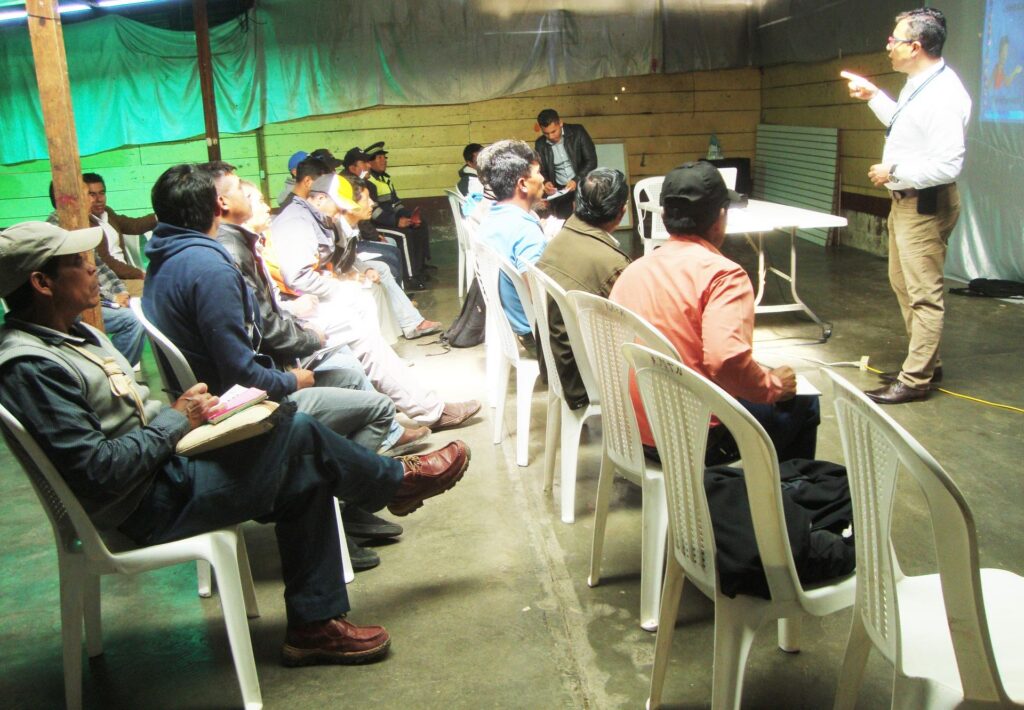 CAPACITACIÓN AL COMUDE DE TACANA, SAN MARCOS