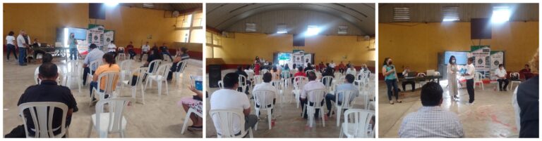 CAPACITACIÓN A LOS COCODE DE PAJAPITA, SAN MARCOS Y ENTREGA DE LEYES