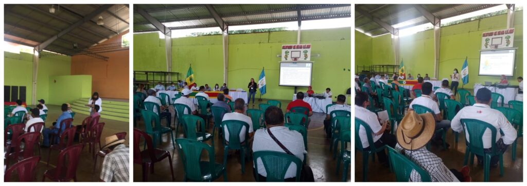 CAPACITACIÓN  A LOS COCODE DE SAN PABLO, SAN MARCOS.