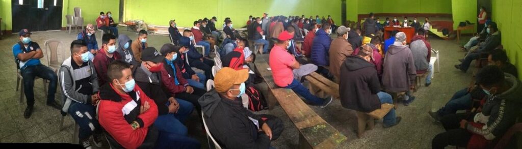 CAPACITACIÓN A LOS COCODE DE SAN PEDRO SACATEPEQUEZ, SAN MARCOS