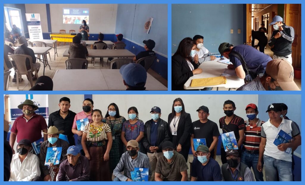 CAPACITACIÓN A LOS COCODE DE SANTIAGO ATITLÁN, SOLOLÁ Y ENTREGA DE LEYES POPULARIZADAS