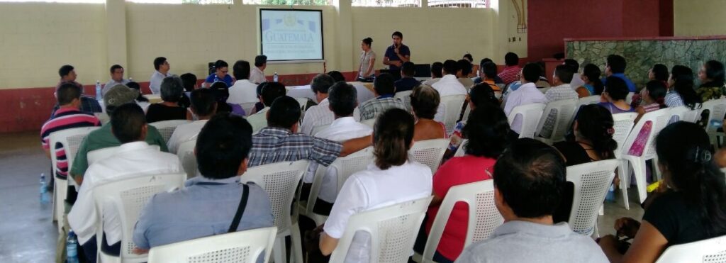 CAPACITACIÓN A LOS INTEGRANTES DEL COMUDE NUEVO SAN CARLOS, RETALHULEU