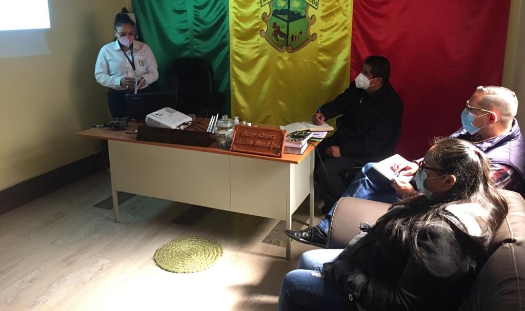 CAPACITACIÓN AL PERSONAL DE LA MUNICIPALIDAD DE RIO BLANCO.