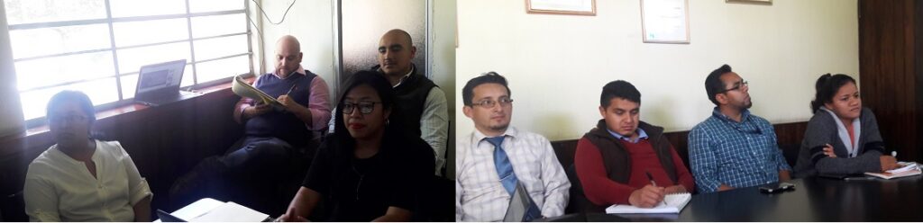 CAPACITACIÓN A PERSONAL DEL COREDUR SUROCCIDENTE