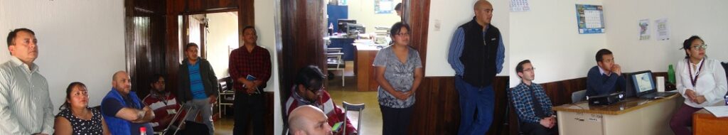 CAPACITACIÓN A PERSONAL DEL COREDUR SUROCCIDENTE