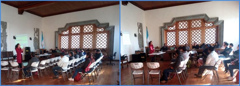 CAPACITACIÓN A PERSONAL MUNICIPAL DE LOS MUNICIPIOS DEL DEPARTAMENTO DE SAN MARCOS