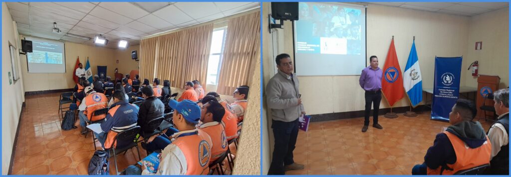 CAPACITACIÓN BRINDADA EN LA CONRED SUROCCIDENTE