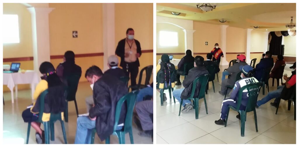 CAPACITACIÓN CON EL TEMA: PARTICIPACIÓN CIUDADANA, EN CAJOLA, QUETZALTENANGO