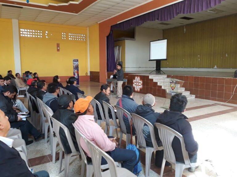 CAPACITACIÓN DE LA LEY DE SISTEMA DE CONSEJOS DE DESARROLLO EN SAN MARCOS