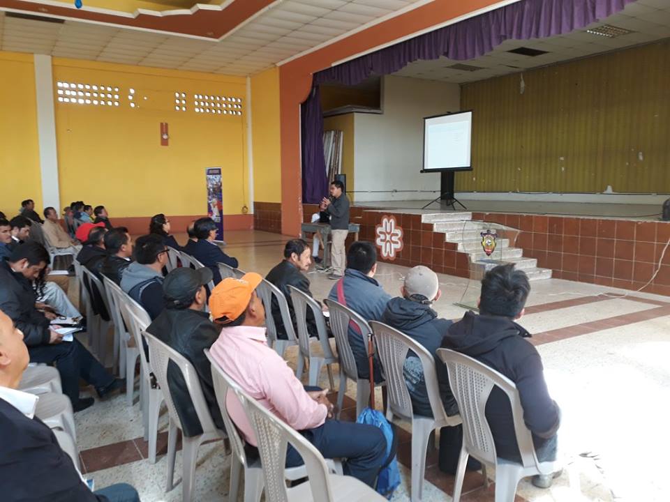 CAPACITACIÓN DE LA LEY DE SISTEMA DE CONSEJOS DE DESARROLLO EN SAN MARCOS