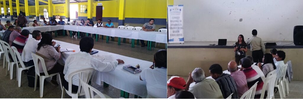 CAPACITACIÓN DEL SISCODE EN COLOMBA, QUETZALTENANGO