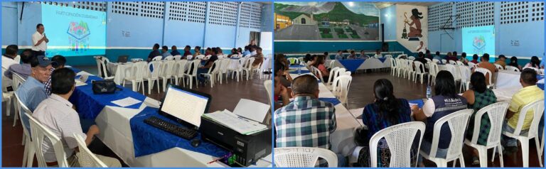 CAPACITACIÓN DEL SISCODE EN EL PALMAR, QUETZALTENANGO