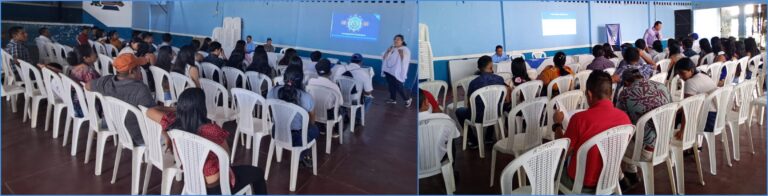 CAPACITACIÓN DEL SISCODE EN EL PALMAR, QUETZALTENANGO