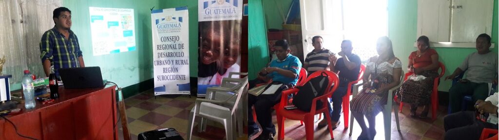 CAPACITACIÓN EN CHICACAO SUCHITEPÉQUEZ, SOBRE EL SISCODE