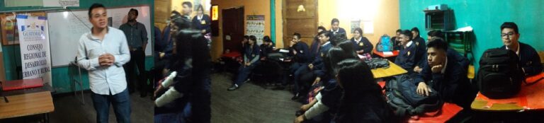 CAPACITACIÓN EN COLEGIO DE QUETZALTENANGO