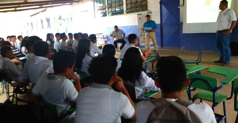 CAPACITACIÓN EN COLEGIO DE SAN PABLO, SAN MARCOS