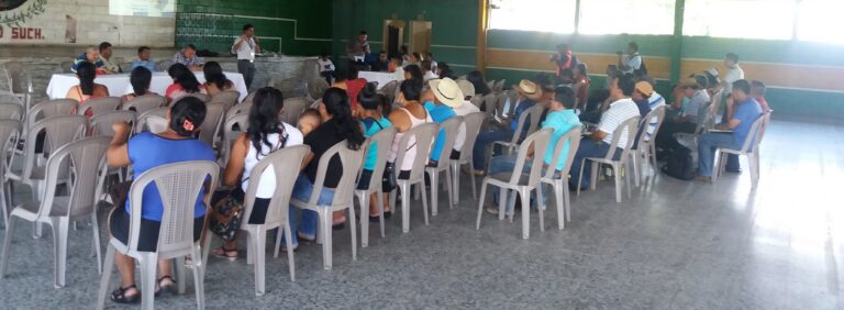 CAPACITACIÓN EN COMUDE, RÍO BRAVO, SUCHITEPÉQUEZ