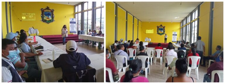 CAPACITACIÓN EN EL COMUDE DE COLOMBA COSTA CUCA, QUETZALTENANGO