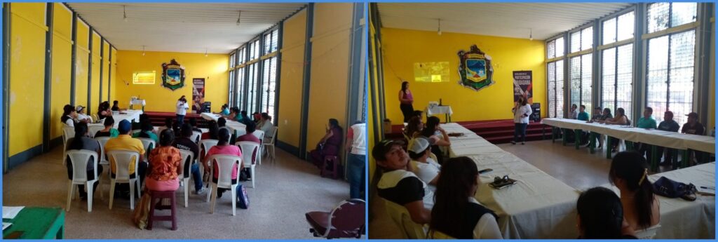 CAPACITACIÓN EN EL COMUDE DE COLOMBA COSTA CUCA, QUETZALTENANGO