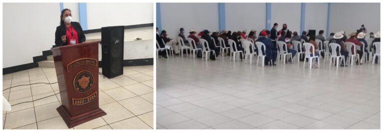 CAPACITACIÓN EN EL COMUDE DE ESQUIPULAS PALO GORDO, SAN MARCOS