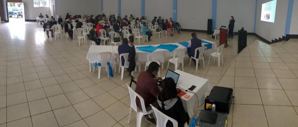 CAPACITACIÓN EN EL COMUDE DE ESQUIPULAS PALO GORDO, SAN MARCOS