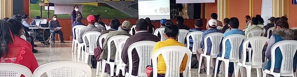 CAPACITACIÓN EN EL COMUDE DE SAN BARTOLO AGUAS CALIENTES, TOTONICAPÁN