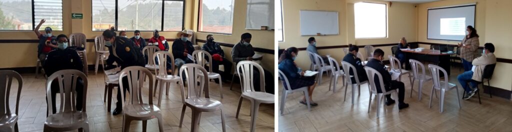 CAPACITACIÓN EN EL COMUDE DE SAN MIGUEL SIGÜILA, QUETZALTENANGO