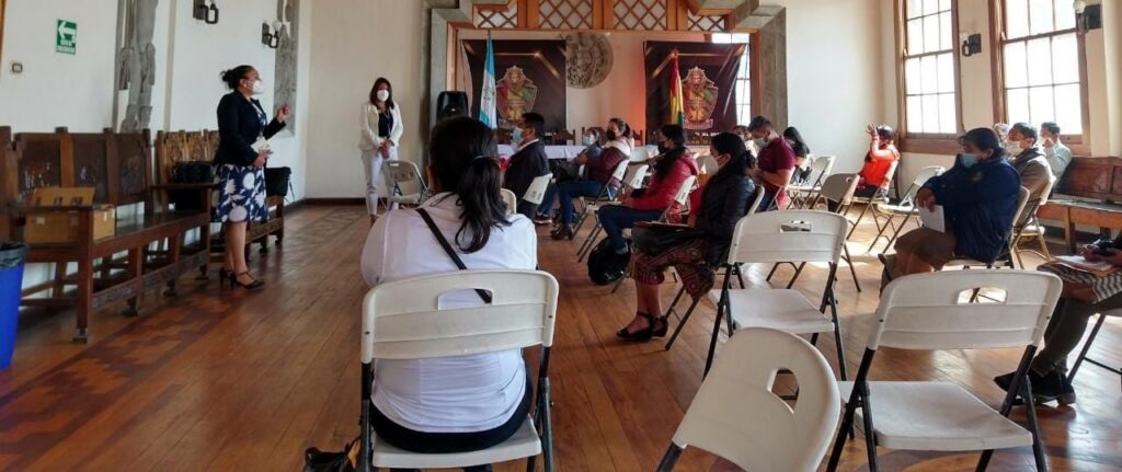 CAPACITACIÓN EN EL DEPARTAMENTO DE SAN MARCOS