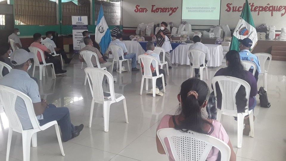 CAPACITACIÓN EN EL MUNICIPIO DE SAN LORENZO, SUCHITEPÉQUEZ