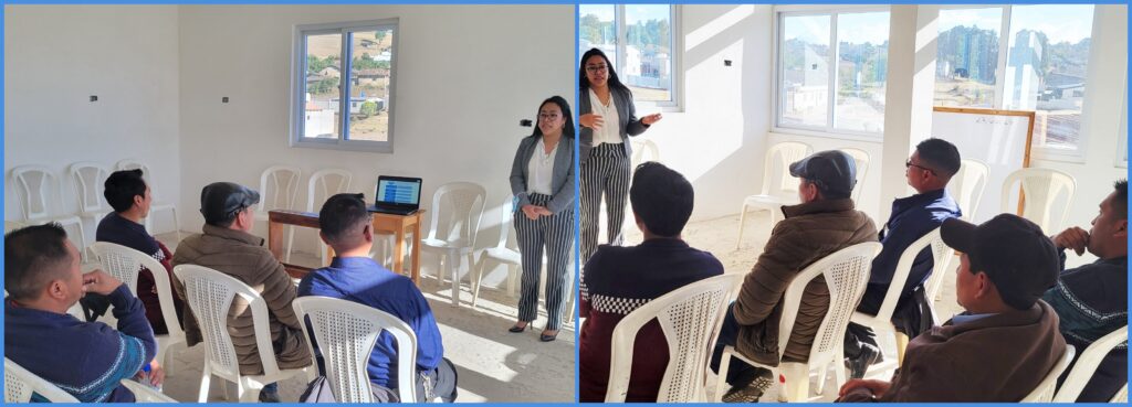 CAPACITACIÓN EN PALOMORA, SAN ANDRÉS XECUL, TOTONICAPÁN.